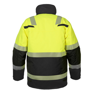 HYDROWEAR PARKA ISO20471 UTAH 072395 FLUO GEEL/ZWART MT XL
