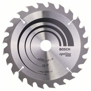 LAMA CIRCOLARE OPTILINE 235X30 24 D 2608640725