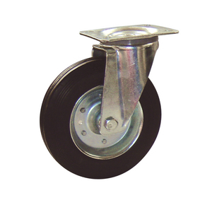 ROULETTE PIVOT. 110KG D.125MM AC BAND.CAOUT 38MM MOYEU ROULEAUX