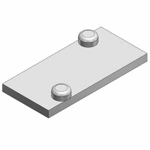 SYJ700-10-2A, Blanking plate for SYJ700