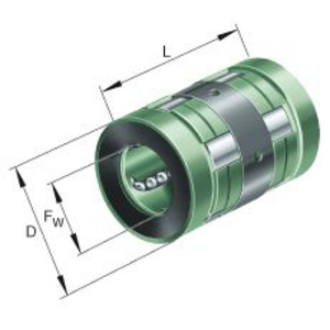 0296806620000-CUSCINETTO A SFERE LINEARE KN16-B