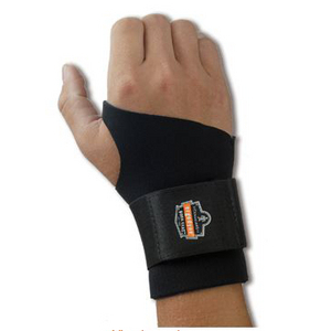 SUPPORT POIGNET PROFLEX 670 TS NOIR AMBIDEXTRE RENF.NEOPRENE