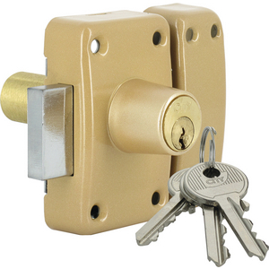 VERROU CITY 26 2CYLINDRE BRONZE CYLINDRE 45 G.B