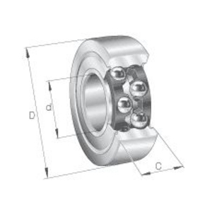 GALET DE CAME LR 5304 2Z INA