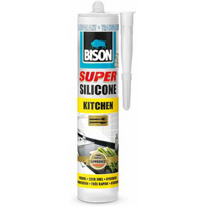 BISON SUPER SILICONE KITCHEN TRANSPARANT CRT 310 ML