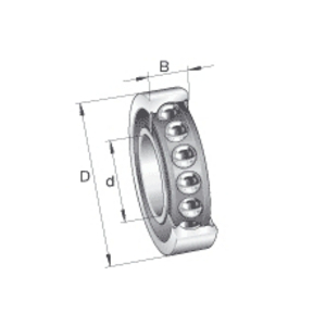 SKF BEARING 71908 CDGB/P4A