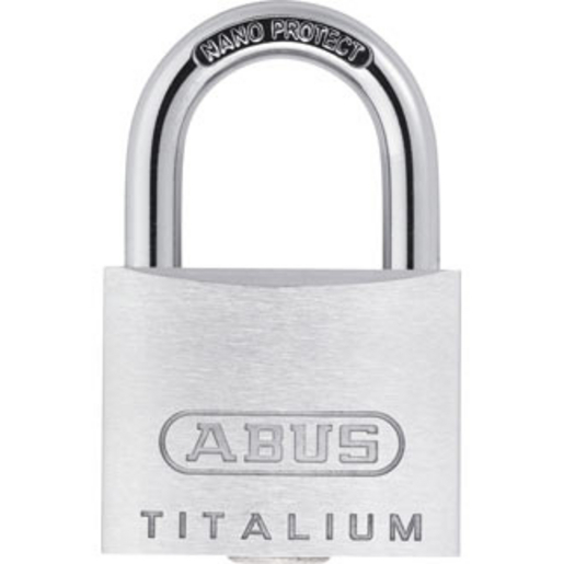 Abus Cadenas Titalium 64TI/40 Lot De 2 - Serrure Extérieure Haute Sécurité Avec Clés