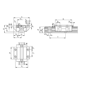 PATTINO FERE CS KWC-020-FNN-C0-N-2 * R1693-894-10 FLANGIATO NORMALE BASSO
