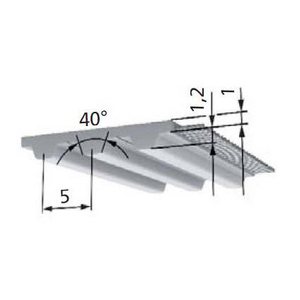 7762-20343 CINGHIA POLIURETANO T5 340 10