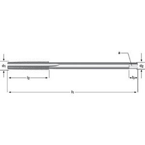 Tap M10x1.50mm DIN 357
