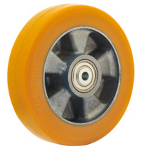 RUOTA 65HT 200X50 POLIURETANO TR ALTO SPESSORE NUCLEO ALLUMINIO 652306