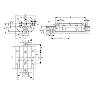 PATTINO SFERE CS KWD-030-FLS-C1-N-1 * R1653-714-22 FLANGIATO LUNGO
