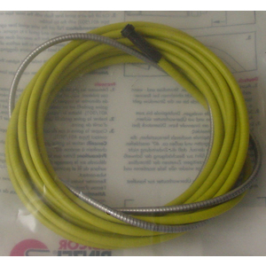 GAINE GUIDE-FIL ACIER 25X45 3M JAUNE FIL D1,2MM (EN SACHET)