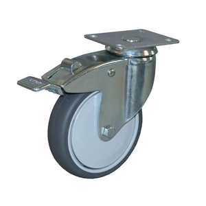 ROULETTE PIVOT. 100KG D.125MM DB MOYEU R.BILLES