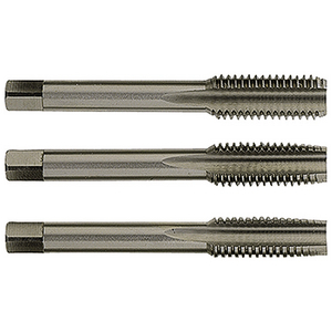 Lot De 2 Tarauds à Main M3 X 0,5 - Acier 9Si-Cr, Pré-graissés - Pour Filetage Métrique