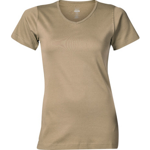 MASCOT LADIES T-SHIRT NICE LIGHT KHAKI M 2XL