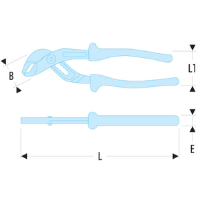 PINZA ISOLATA 180.VSE