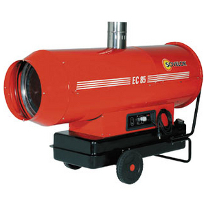 CHAUFFAGE FUEL AIR PULSE MOBILE ROUES-PUISSANCE REGL80-110KW