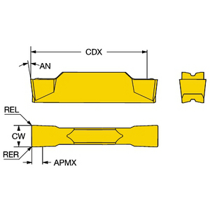 PLAQUETTE TOUR COROCUT N123L2-0800-0008-TM 1145