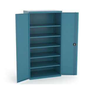 ARMOIRE METAL RIDEAU ET PANNEAU 1800X170X900 EP1MM 35 SUPPORTS