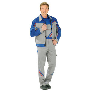 HERREN BUNDJACKE HIGHLINE ZK/KBL/ROT 50 PP608013550, 65% Polyester und 35 % Baumwolle, 285 gr/m²