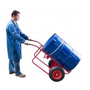 DIABLE CHANTIER FUT METAL 220L 250KG B.PNEUM RGE