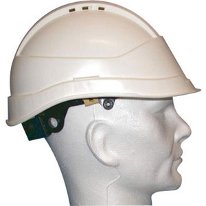 CASQUE KARA BLANC SS AERATION EBT VISIERE COURTE32CM