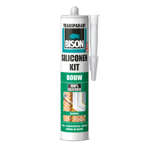 BISON SILICONENKIT BOUW GRIJS CRT 300 ML
