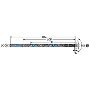 FORET CARB.MONO CORODRILL 861