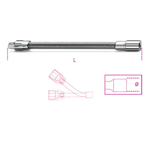 009000828-PROLUNGA FLESSIBILE 150MM 1/4 FL/150 900FL 150
