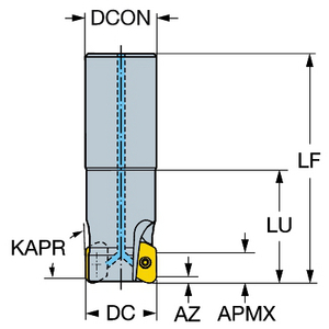 COROMANT COROMILL 790 HOEKFREES RA790-032O25S1-16M