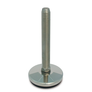 PIEDINO INOX D.60 STELO M10X100 ANT. M.P. 15003