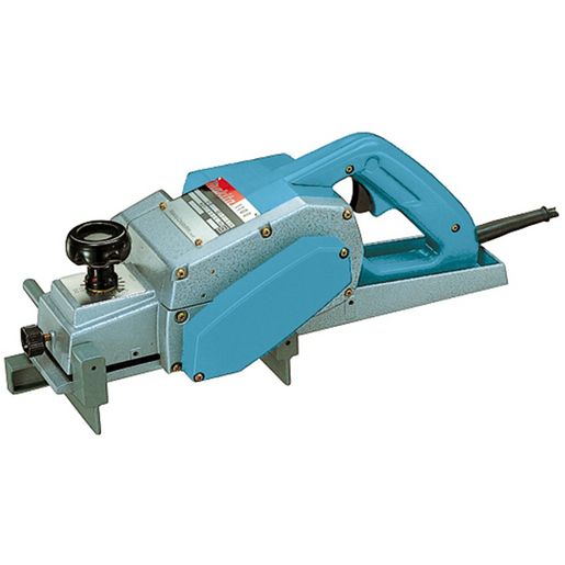 Makita 1100 Raboteuse Électrique 110V Avec Support Mural - 2 Lames Carbure