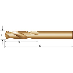 Jobber Drill 3/16 inch DIN 1897