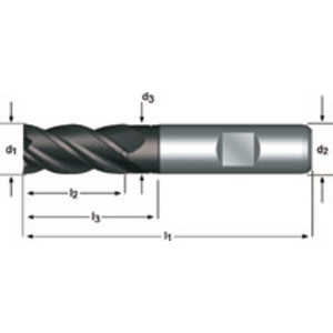 End Mill 18.00 mm DIN 844K