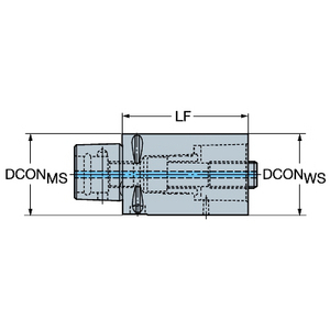 ADAPTATEUR D ALLONGE COROMANT CAPTO