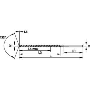 3900656-DEEP HOLE SC DRILL 15XD 12 0MM/.4724 TDD105Z12000 WU20PD