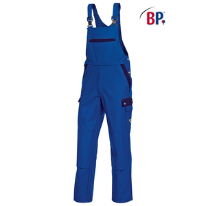 LATZHOSE 1844-720-113 KÖBLAU/DUBLAU 60 BP Profil, 65% BW, 35% PES, 305 g/m²