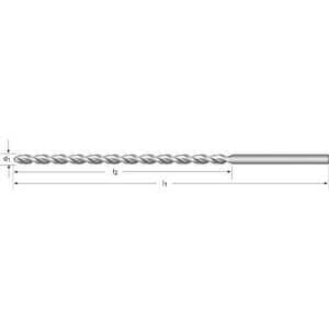 PFX Drill 5.30 mm DIN 1869/1
