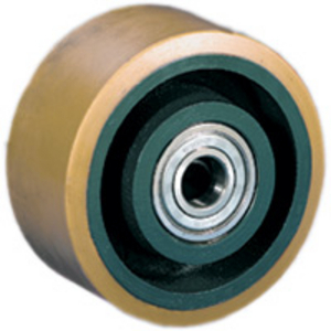 RUOTA 64 360X120 POLIURETANO TR NUCLEO GHISA 644139