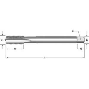 Tap M22x2.50mm DIN 371