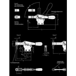 GN820.1-75-N-NI Horizontal-Spanner Edelstahl
