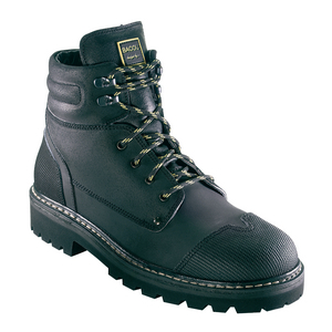 CHAUSSURE NEBRASKA CUIR NOIR HYDROFUGE BACOU