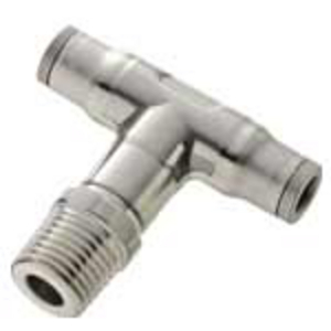 3908 - MALE STUD BRANCH TEE, BSP TAPER AND NPT