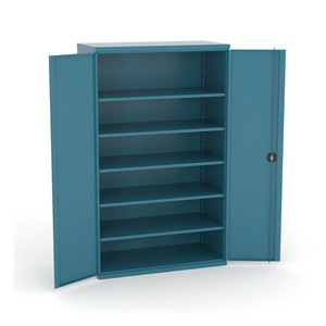 ARMOIRE TOLE A PORTE 5 ETAGERES 1000X490X1980