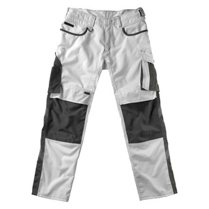 MASCOT TROUSERS LEMBERG WHITE ANTHRACITE M 82C45