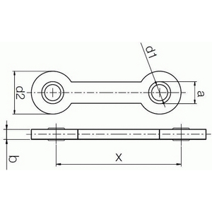 IGUS EGZM-10-60 SCHARNIER DUBBEL IGUBAL