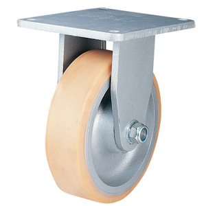 ROULETTE FIXE 2200KG D.250MM ROUE POLYU MOYEU R.BILLES