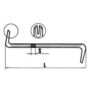 ARRACHE-CLOUS Z 7191 350MM