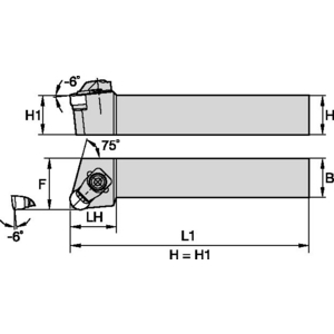 3032675-WIDIA CERAMIC INSERT HOLDERS CRSNR3225P12MN4 WG